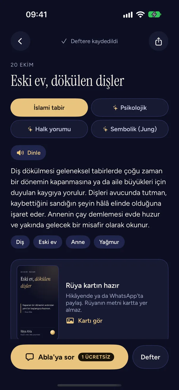 İslami tabir yorumu